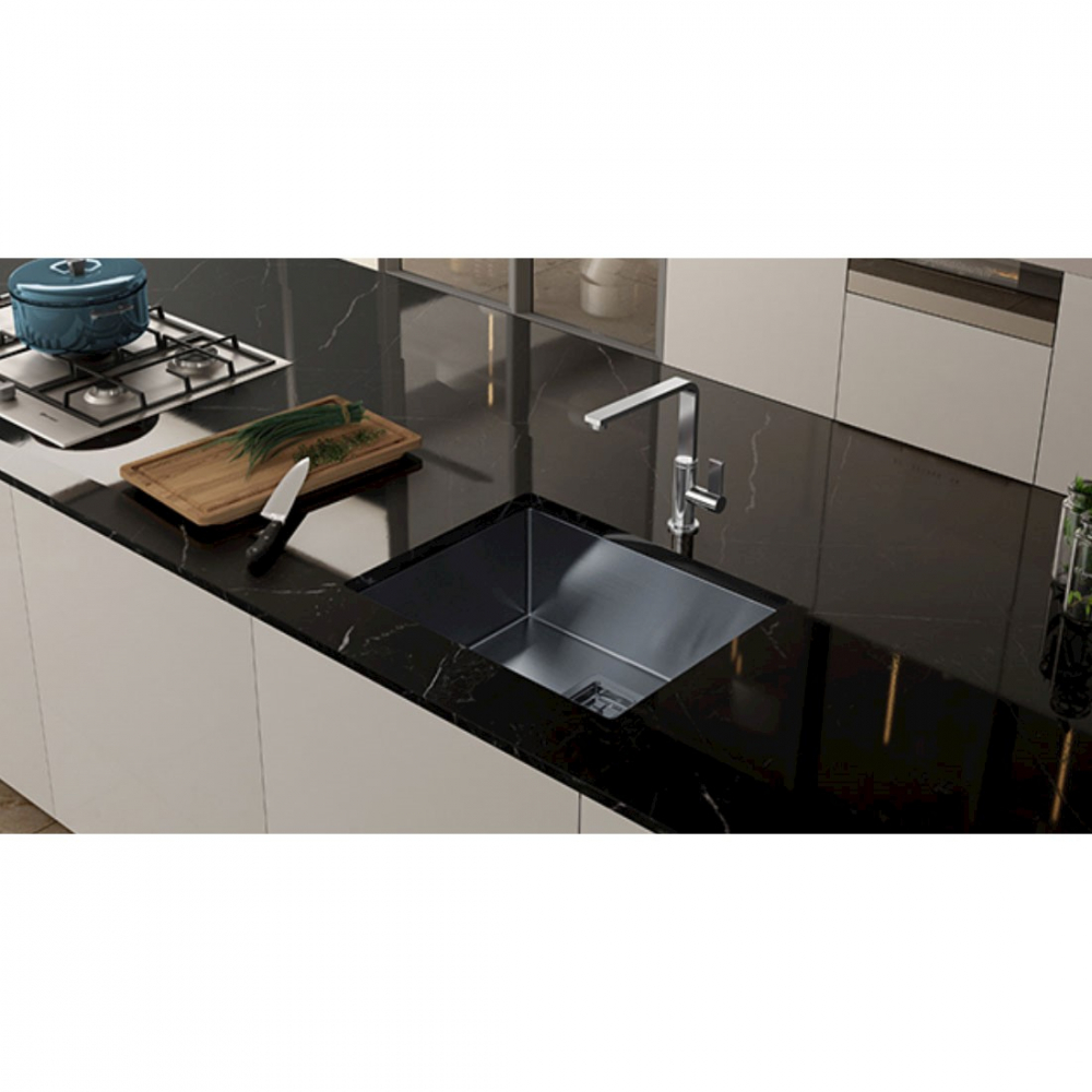 Cuba para Cozinha DeBacco Primaccore 500 Black Matte - Imagem 2