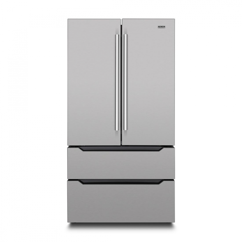 Refrigerador Tecno Original French Door Inverter 636 Litros Inox 220V