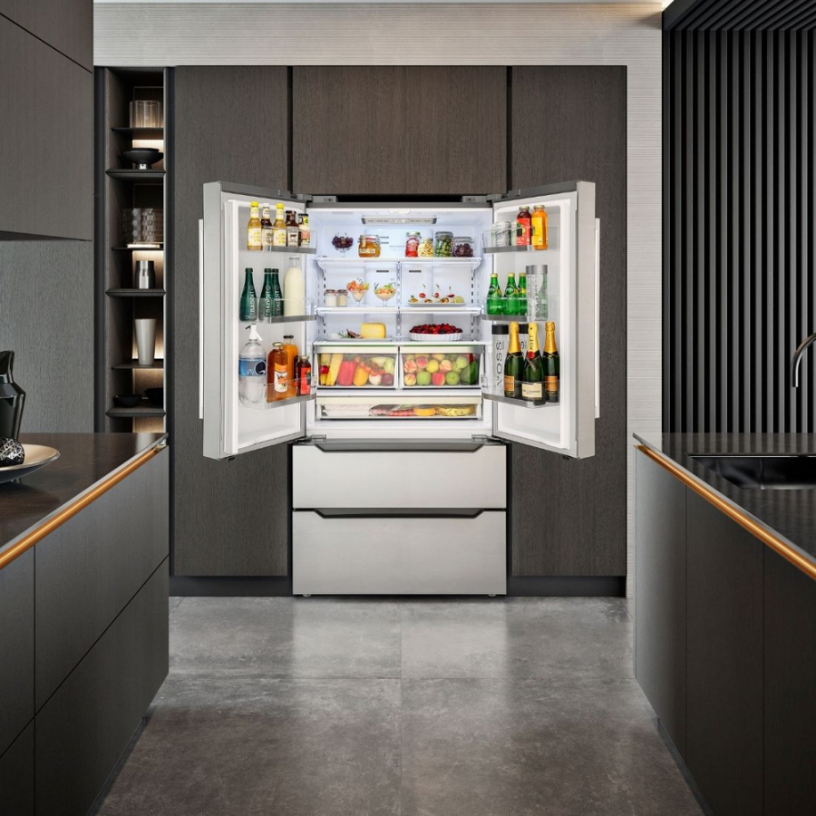 Refrigerador Tecno Original French Door Inverter 636 Litros Inox 220V - Imagem 3