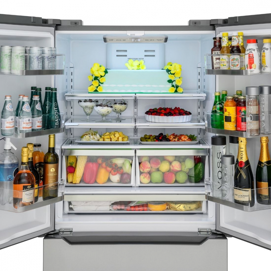 Refrigerador Tecno Original French Door Inverter 636 Litros Inox 220V - Imagem 5